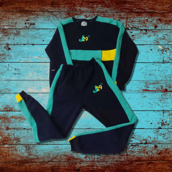 J2911 TWO PIECE JOGGERS - NAVY BLUE