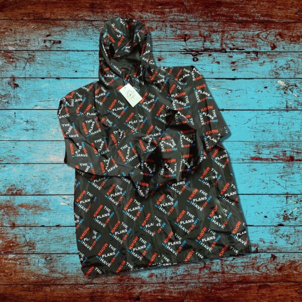 I KNOW THE PLANS SPRING WATERPROOF JACKET