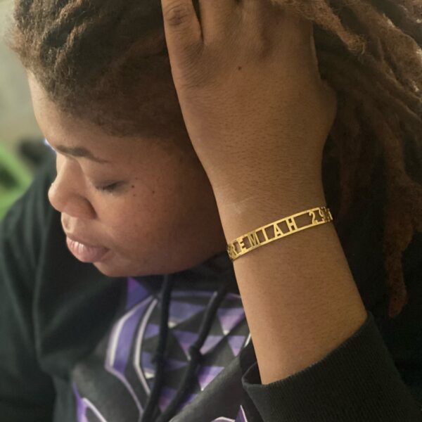 JEREMIAH 29:11 CUFF BRACELET