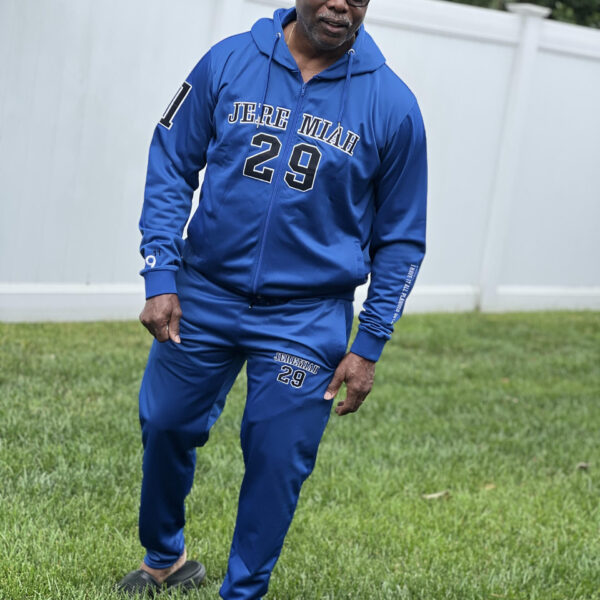 JEREMIAH 29:11 ZIPPED HOODIE TRACKSUIT